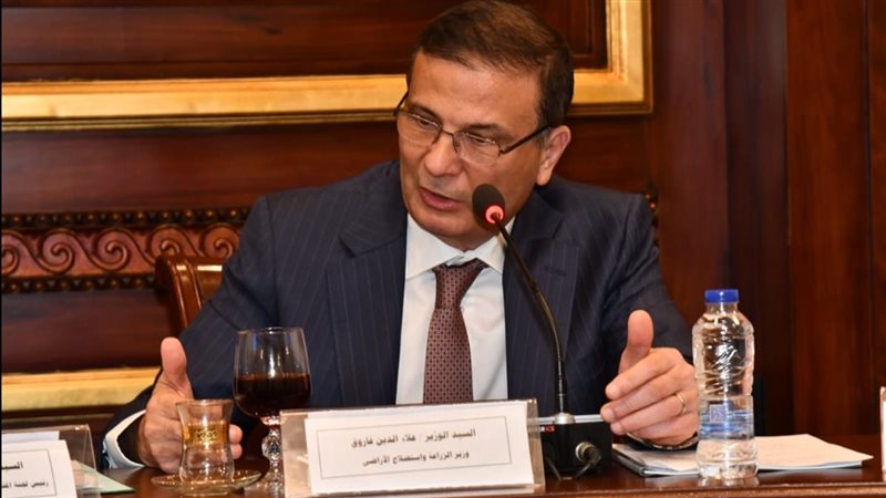 علاء فاروق وزير الزراعة