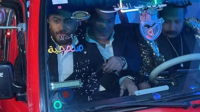 تامر حسني وباسم سمرة