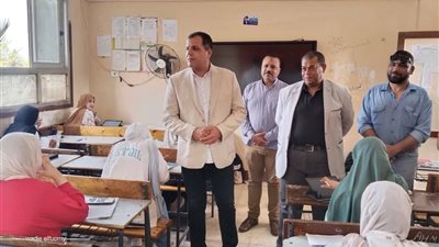 وكيل تعليم دمياط: أسئلة امتحان اليوم واضحة وخالية من الغموض