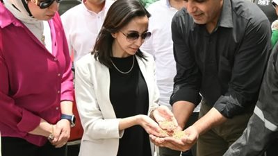 محافظ البحيرة تتابع أعمال توريد القمح بصوامع قريتي العشرة آلاف والنوبارية 