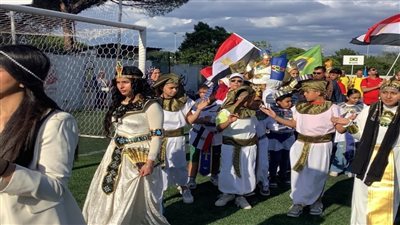 مصر تُبهر روما.. أزياء فرعونية واحتفالية ثقافية في حفل افتتاح «موندياليدو»