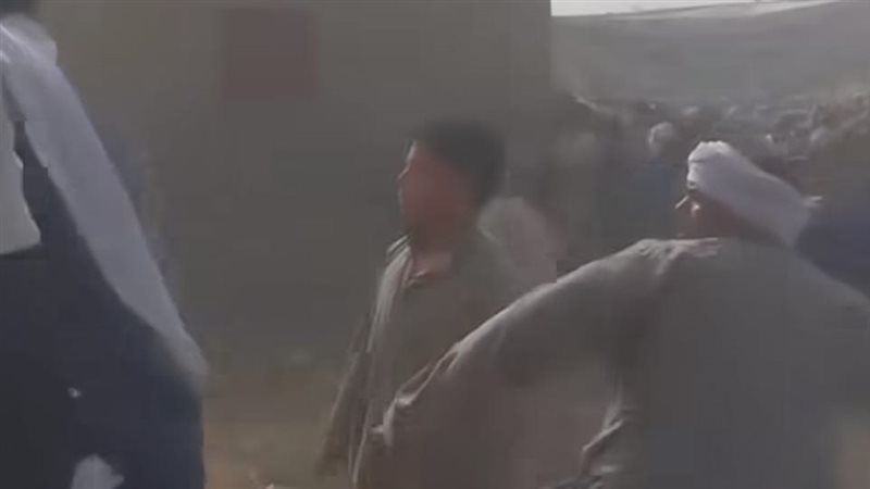جانب من المشاجرة