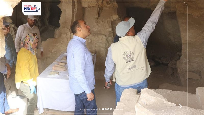 جانب من الكشف الأثري