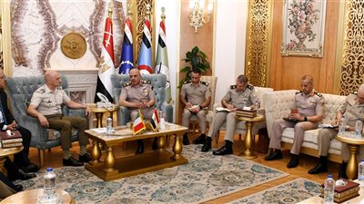 رئيس أركان حرب القوات المسلحة يلتقي رئيس هيئة الأركان المشتركة الإيطالية