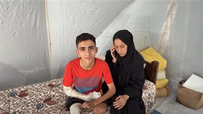 بترت قدماه وفقد شقيقه التوأم.. قصة أحمد الغلبان لاعب الجمباز ضحية الغارات بغزة