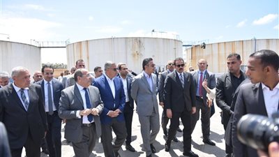 وزير التموين والمدير التنفيذي لجهاز «مستقبل مصر» يتفقدون أعمال التطوير بالمكس