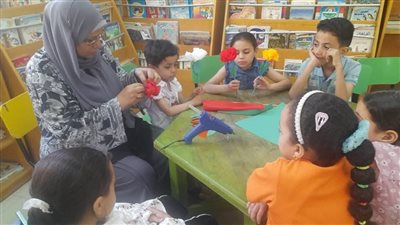 أنشطة تثقيفية وورش فنية متنوعة للأطفال في لقاءات ثقافة الفيوم