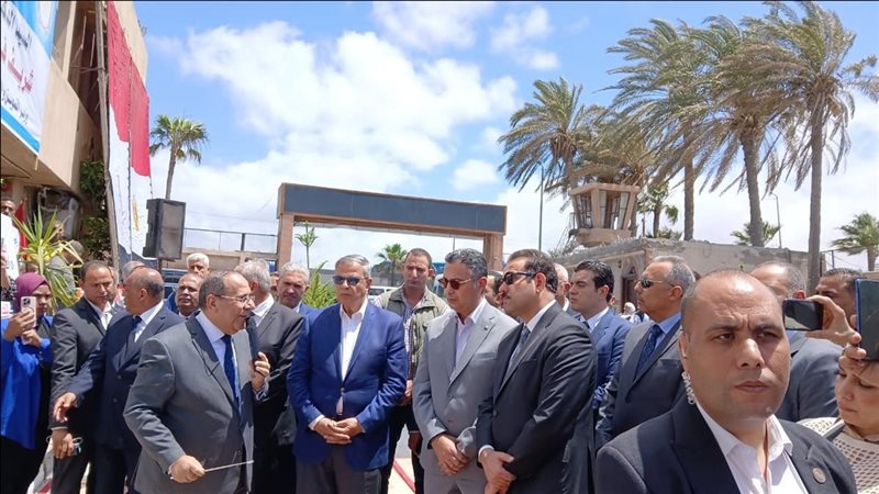 وزير التموين في الإسكندرية