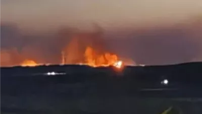 حريق كارثي يلتهم غابة هوارة بالمغرب ويدمر أكثر من 70 فدانًا