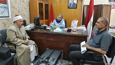 توزيع 7 أطنان من  اللحوم وصكوك الطعام من الأوقاف ببورسعيد