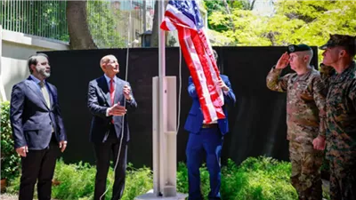 فور وصوله.. افتتاح مقر إقامة المبعوث الأمريكي الجديد في دمشق