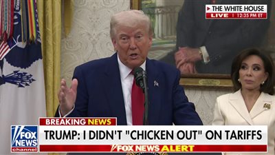 «سؤال حقير» ترامب ينتقد مراسلة حول الرسوم الجمركية للصين