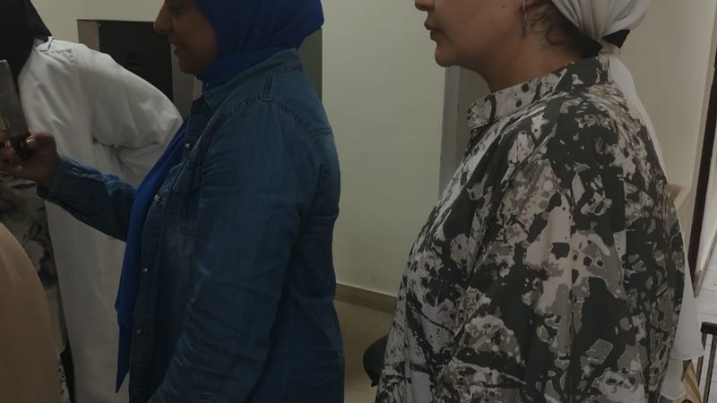 جانب من حملة العلاج