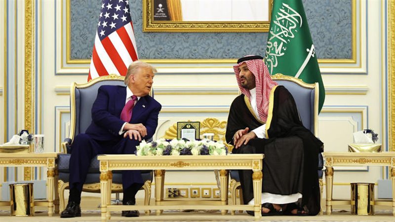 محمد بن سلمان وترامب