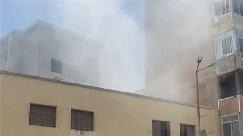 حريق مدرسة صلاح سالم
