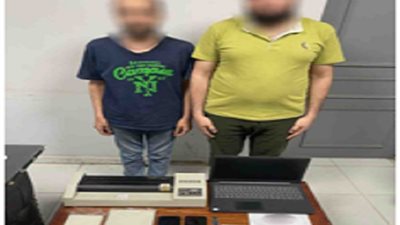 ضبط تشكيل عصابى تخصص فى النصب  الإلكتروني على المواطنين بالقليوبية