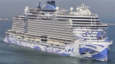 الإسكندرية تستقبل سفينة Ms Norwegian Viva للمرة الثالثة خلال مايو