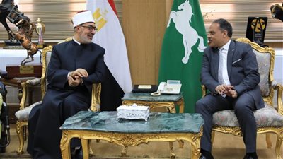 محافظ الشرقية يستقبل مفتي الجمهورية لبحث تعزيز التعاون المشترك في نشر الوعي