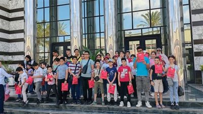 رئيس مدينة بورفؤاد يتابع جهود مكتبة ونادي الطفل خلال فصل الصيف |صور