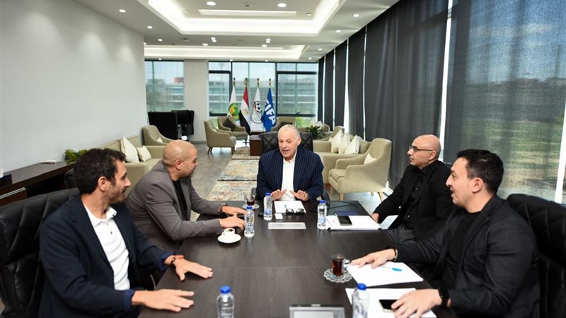 اجتماع دياب وأبوريدة