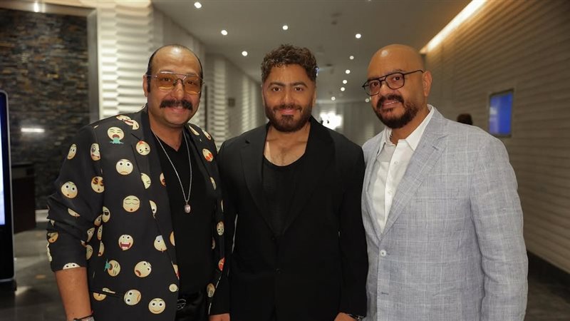 تامر حسني وحسام حسني