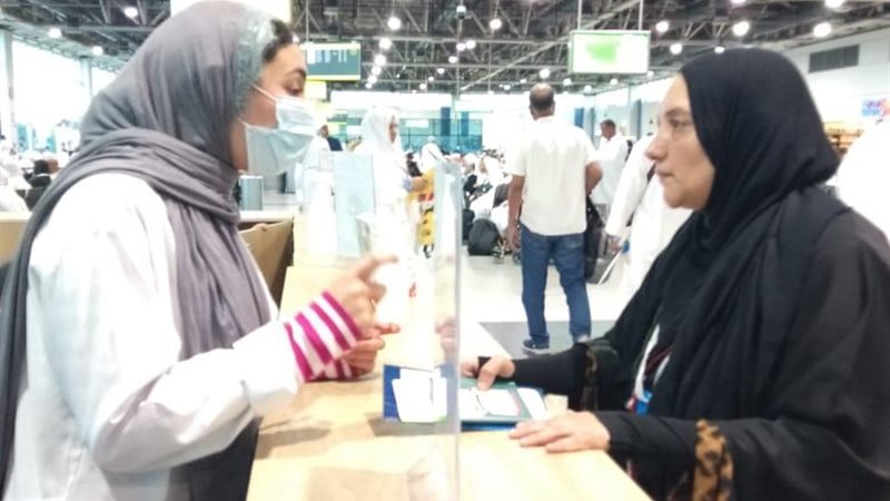جانب من تقديم خدمات