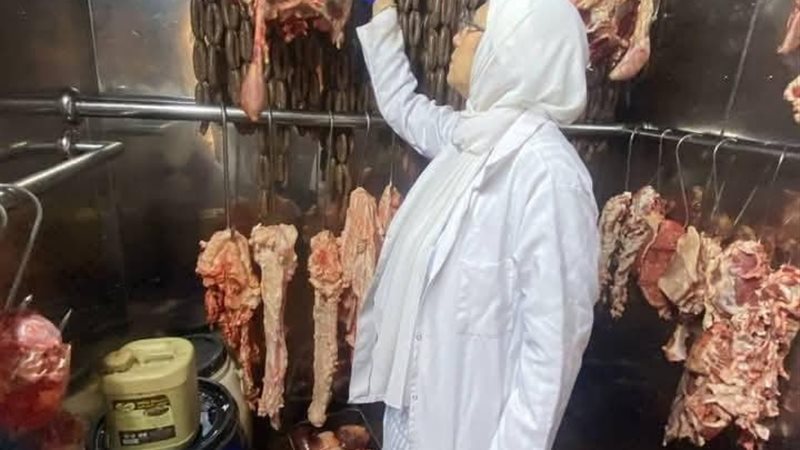 التفتيش على اللحوم
