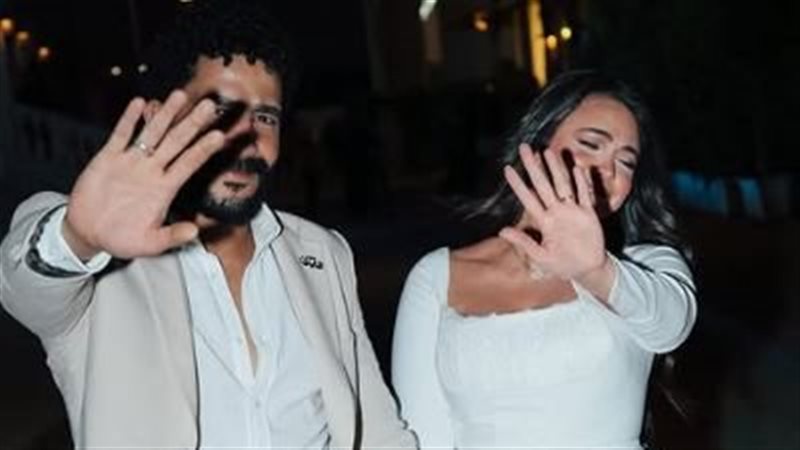 هايدي رفعت في خطوبتها