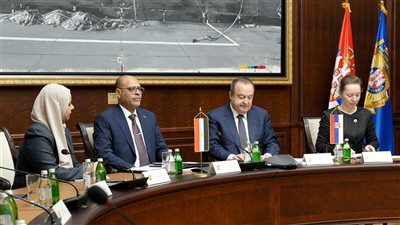  وزير العمل يلتقي وزير الداخلية الصربي..وخطة للربط الإلكتروني بين البلدين