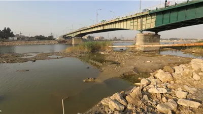 مسؤول عراقي: انخفاض منسوب نهر دجلة يثير القلق فى البلاد  
