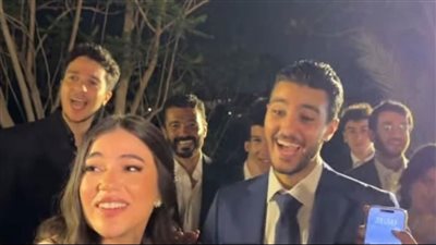 خالد النبوي يحتفل بخطوبة نجله كريم في حفل عائلي دافئ .. صور