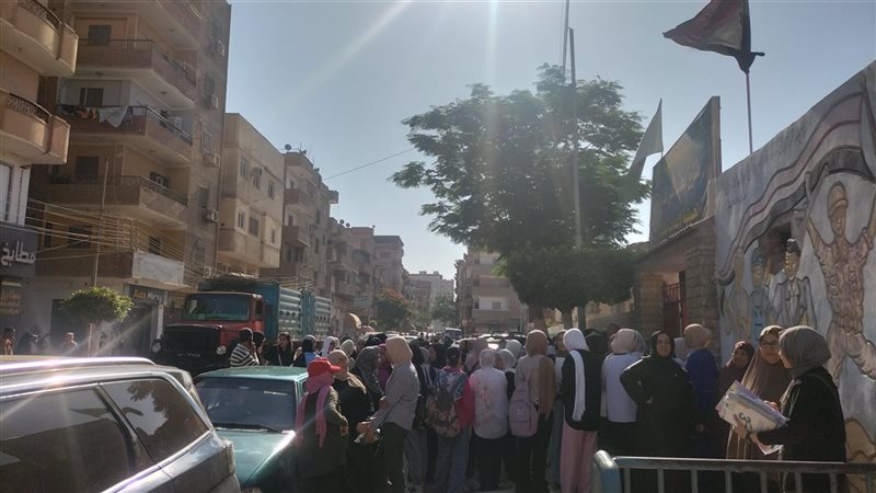 جانب من دخول الطلاب