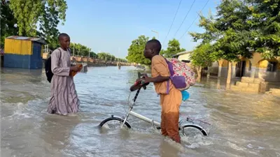 150 قتيلا و 100 مصاب وعشرات المفقودين بسبب الفيضانات في نيجيريا