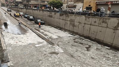 الأحوال الجوية بـ الإسكندرية .. جهود مكثفة لإزالة آثار الطقس السيئ 