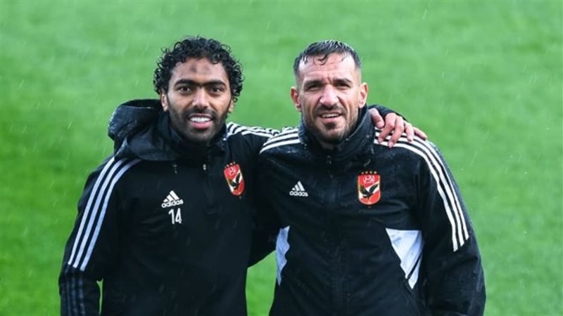 حسين الشحات وعلي