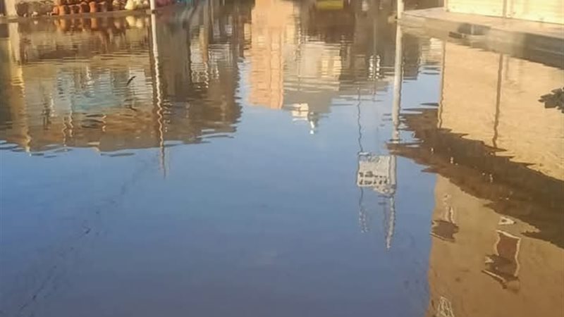 امطار غزيرة تتسبب