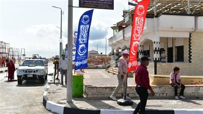 محافظ الدقهلية يتفقد كورنيش وشاطئ وحدائق ومتنزهات مدينة جمصه|صور