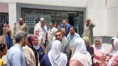 رئيس مدينة كفر الدوار يتفقد تجهيزات وحدة طب أسرة أبيس الخامسة