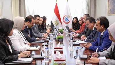 وزير الصحة يستقبل الرئيس التنفيذي لجهاز مستقبل مصر للتنمية المستدامة للتعاون