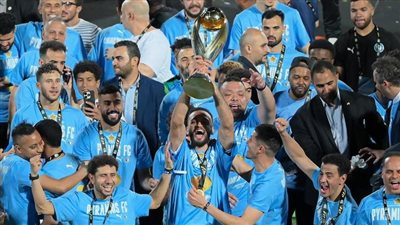 مروان حمدي: فخورون بإنجاز بيراميدز.. وردنا على المشككين كان في الملعب