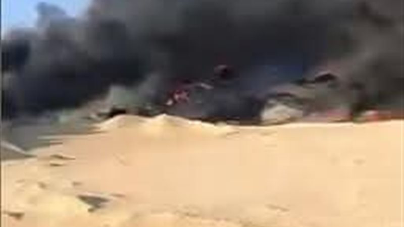 آثار الحادث