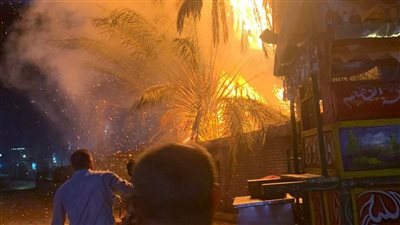 السيطرة على حريق قرب مخزن مشروبات بقليوب دون إصابات