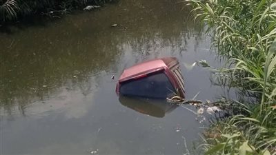 إصابة سائق في تصادم سيارة سوزكي بموتوسيكل على طريق أشمون ـ سمادون بالمنوفية 