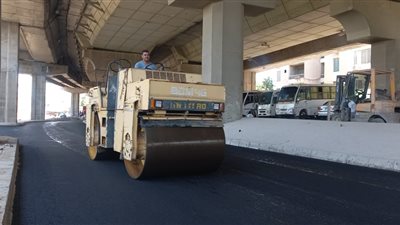 محافظ الجيزة: رصف وتطوير الطريق أسفل الطريق الدائري بمنطقة كفر غطاطي