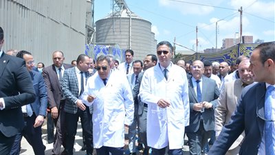 وزير التموين يتفقد عددًا من المنشآت والمشروعات المقامة في الدقهلية 