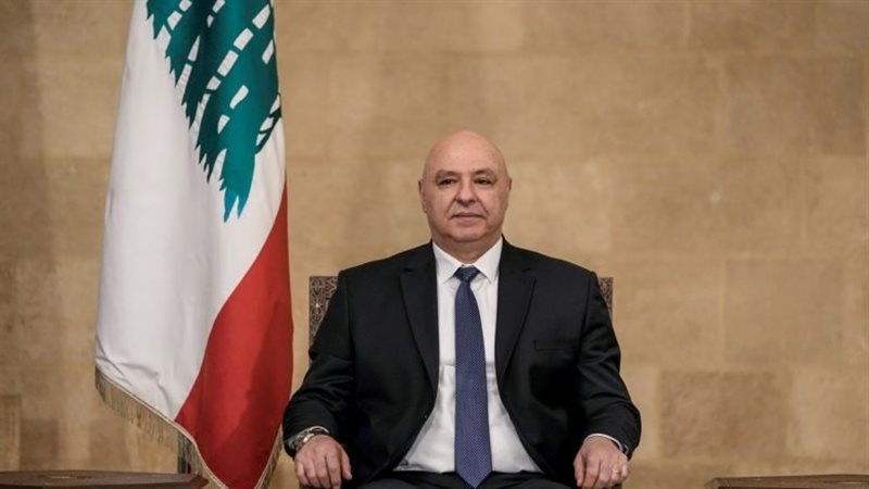 الرئيس اللبناني جوزيف