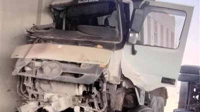 إصابة لواء شرطة ومجند في حادث تصادم سيارة نقل بكمين 109 بطريق السويس