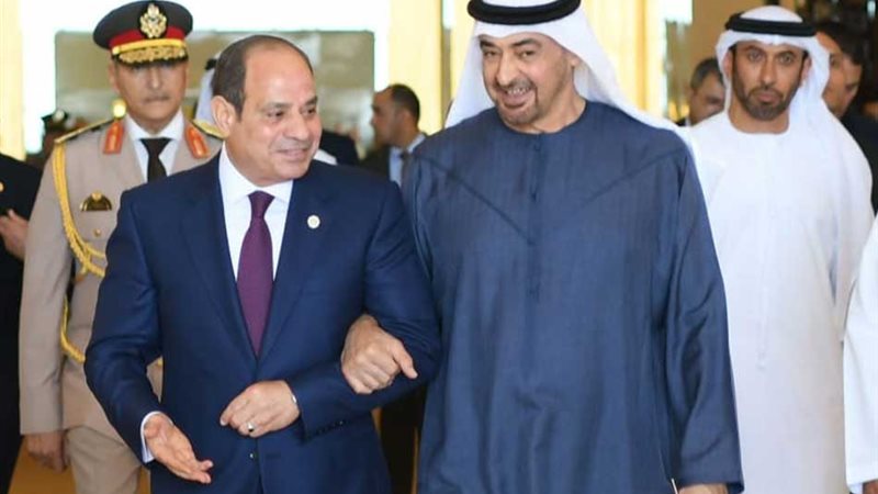السيسي وبن زايد