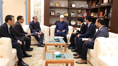 مفتي الجمهورية يستقبل سفير  أوزبكستان لدى القاهرة ويؤكد عمق الروابط العلمية