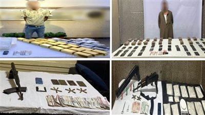 ضبط ترسانة أسلحة ومصرع عنصرين خلال حملة أمنية بالمحافظات